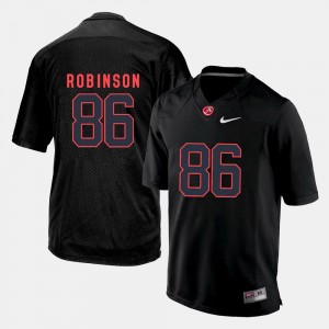 Mens Football Roll Tide #86 A'Shawn Robinson college Jersey - Black