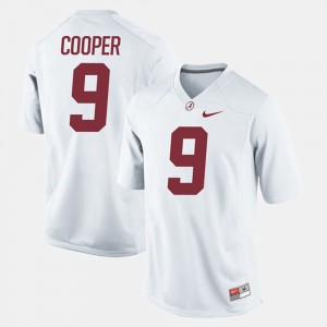 For Kids #9 Alabama Crimson Tide Alumni Football Game Amari Cooper college Jersey - White