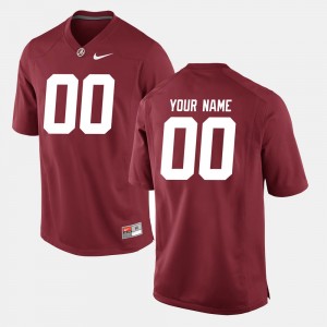 Men Football #00 Roll Tide college Custom Jerseys - Crimson