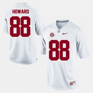 Mens Football #88 Roll Tide O.J. Howard college Jersey - White