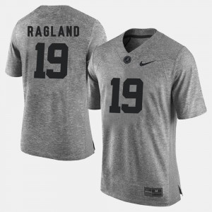 Men's Gridiron Limited #19 Bama Gridiron Gray Limited Reggie Ragland college Jersey - Gray