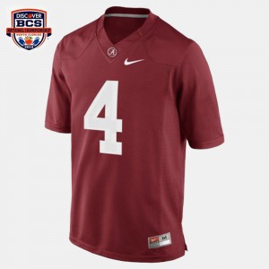 For Kids Football Bama #4 T.J. Yeldon college Jersey - Red