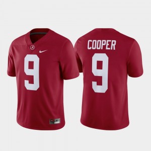 Men #9 Game Alumni Player Bama Amari Cooper college Jersey - Crimson