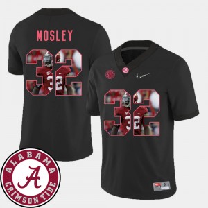 Men's Pictorial Fashion #32 Football Bama C.J. Mosley college Jersey - Black